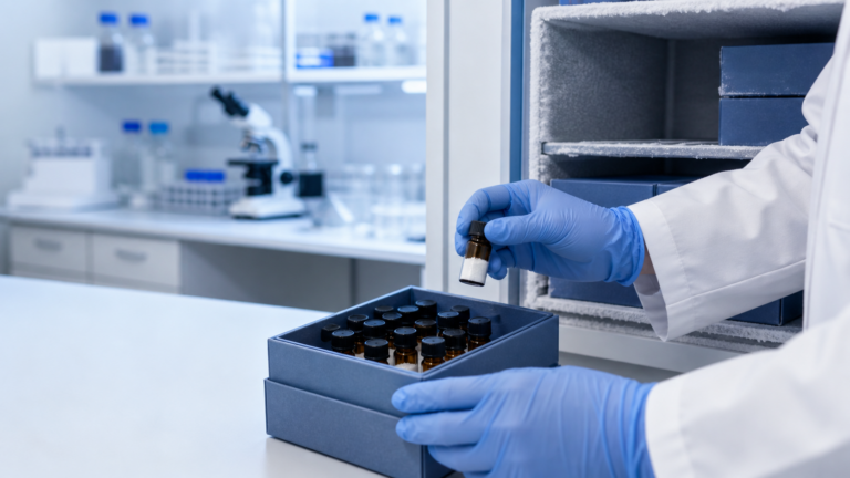 How Should Lyophilized Research Peptides Be Stored?